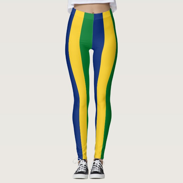 Saint Vincent and the Grenadines National Flag Leggings (Front)