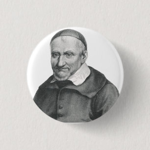 Saint Vincent de Paul 3 Cm Round Badge
