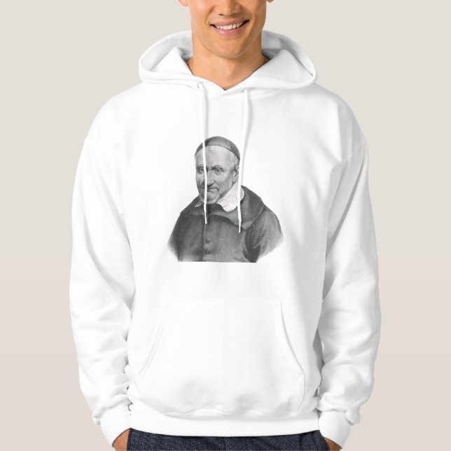 Saint Vincent de Paul Gentle Mercy Art Hoodie (Front)