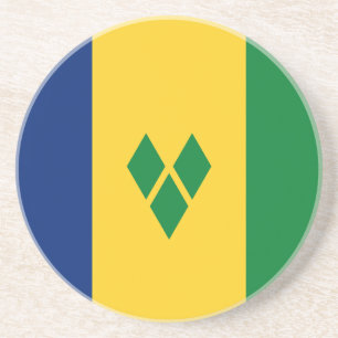 Saint Vincent Flag Coaster
