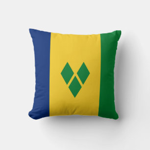 Saint Vincent Flag Cushion