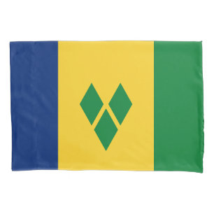 Saint Vincent Flag Pillowcase