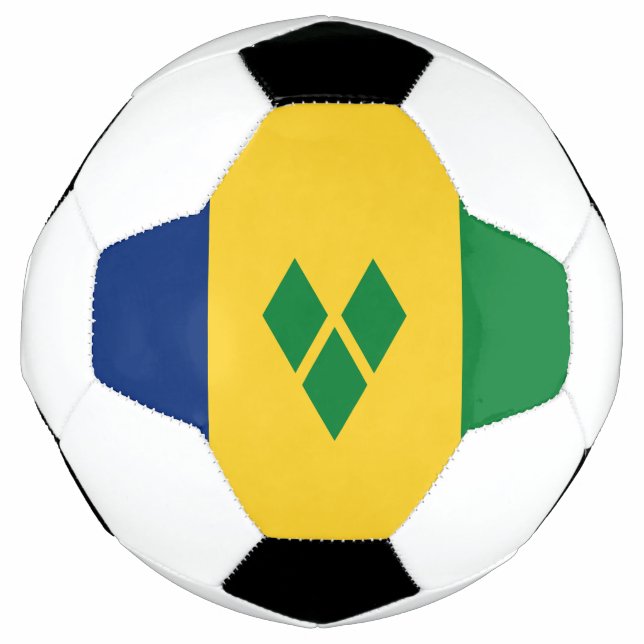Saint Vincent Flag Soccer Ball (Front)