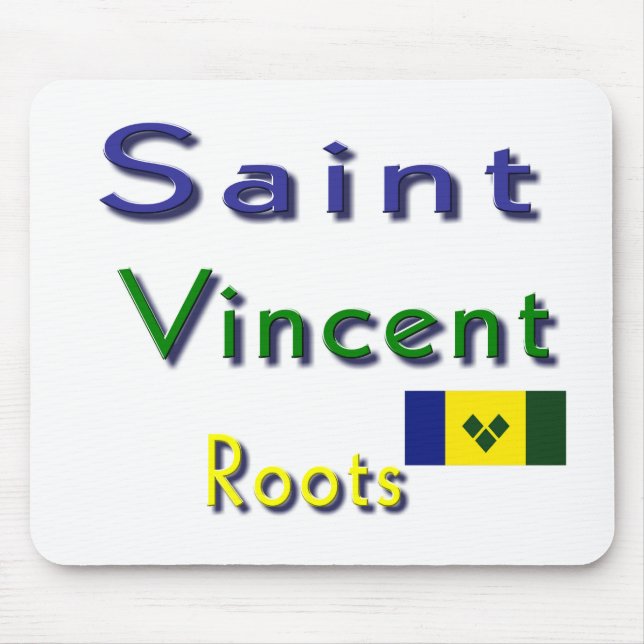 saint vincent mouse pad (Front)