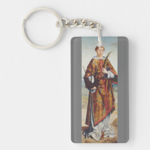 Saint Vincent of Saragossa Key Ring