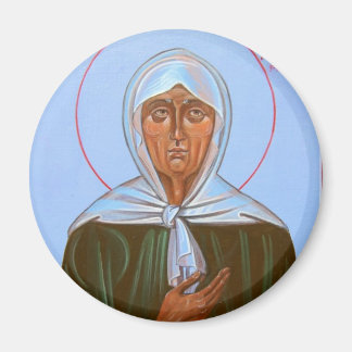 Saint Xenia of St Petersburg orthodox icon magnet