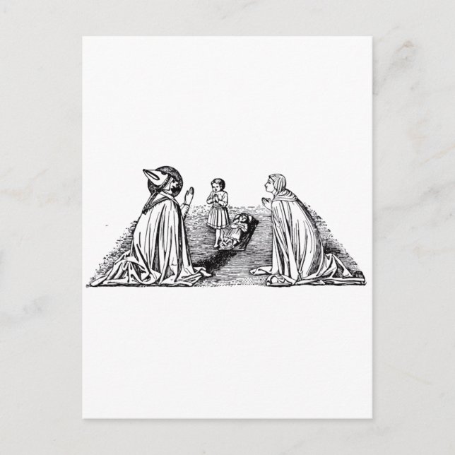 Saint Zenobius of Florence bishop Postcard (Front)