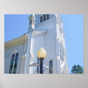Sainte Anne Church, Mackinac Island, Michigan Poster