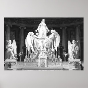Sainte-Marie-Madeleine Paris Madeleine sculptures Poster