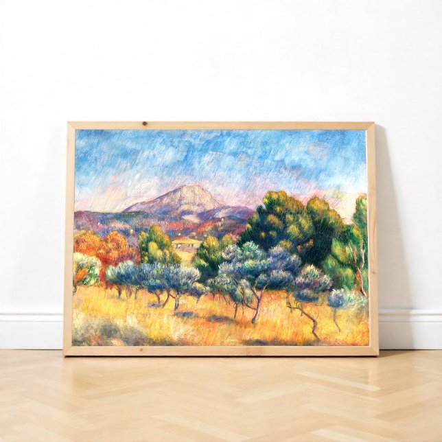 Sainte-Victoire mountain Poster (Creator Uploaded)