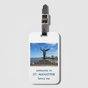 Saintly Arms Lifted Luggage Tag