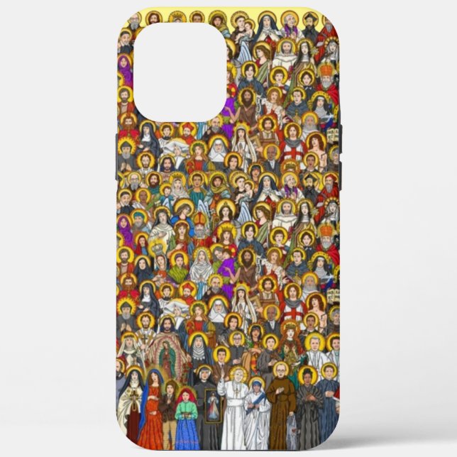 Saints, All saints, Catholic Saints Case-Mate iPhone Case (Back)
