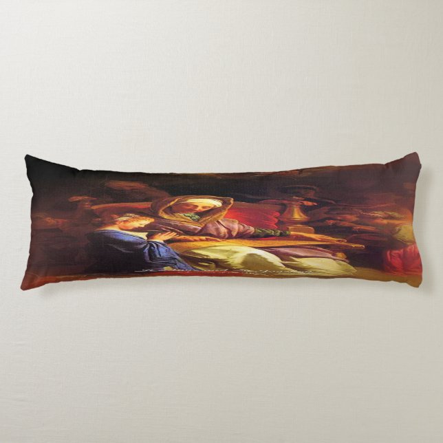 Saints Anne and Joachim, Parents of Mary Body Cushion (Front)