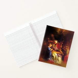 Saints Anne and Joachim, Parents of Mary Notebook