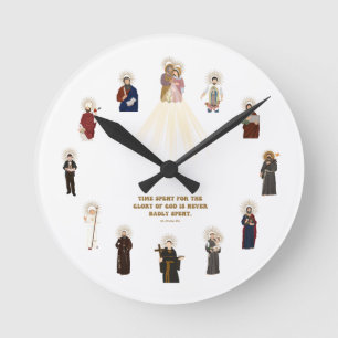Saints Clock