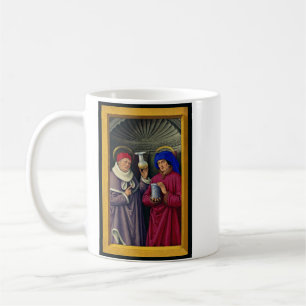 Saints Cosmas and Damian by Jean Bourdichon Coffee Mug