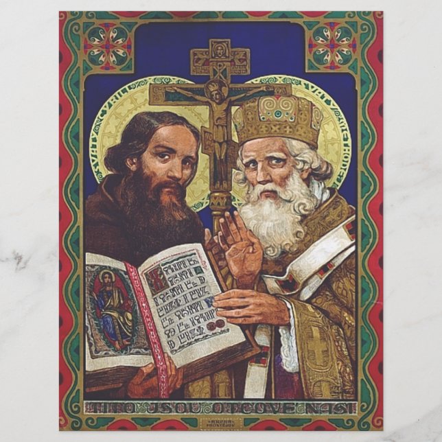 Saints Cyril and Methodius Patrons of Europe Flyer (Front)