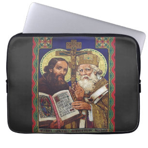 Saints Cyril and Methodius Patrons of Europe Laptop Sleeve