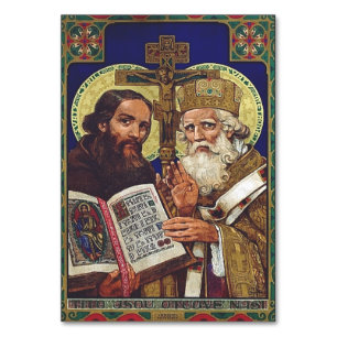 Saints Cyril and Methodius Patrons of Europe Table Number