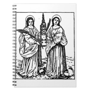 Saints Justa and Rufina patrons of Seville Notebook