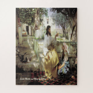 Saints Martha and Mary of Bethany Jigsaw Puzzle