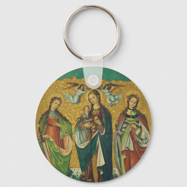 Saints Perpetua and Felicity Key Ring (Front)