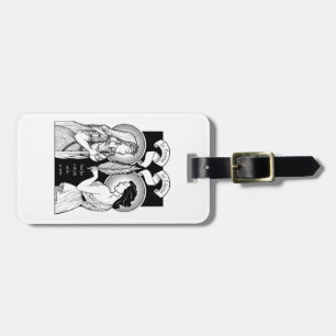 Saints Perpetua and Felicity luggage tag