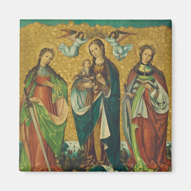 Saints Perpetua and Felicity Magnet (Front)
