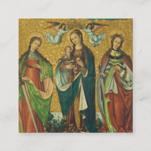 Saints Perpetua and Felicity Square Business Card