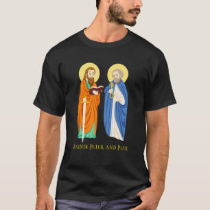 Saints Peter And Paul Catholic Feast Day Keys To T T-Shirt