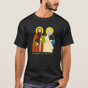 Saints Peter And Paul Catholic Feast Day Keys To T T-Shirt