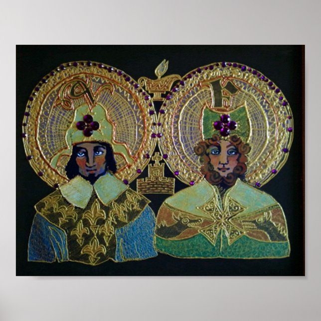 Saints Valery & Finian Poster (Front)