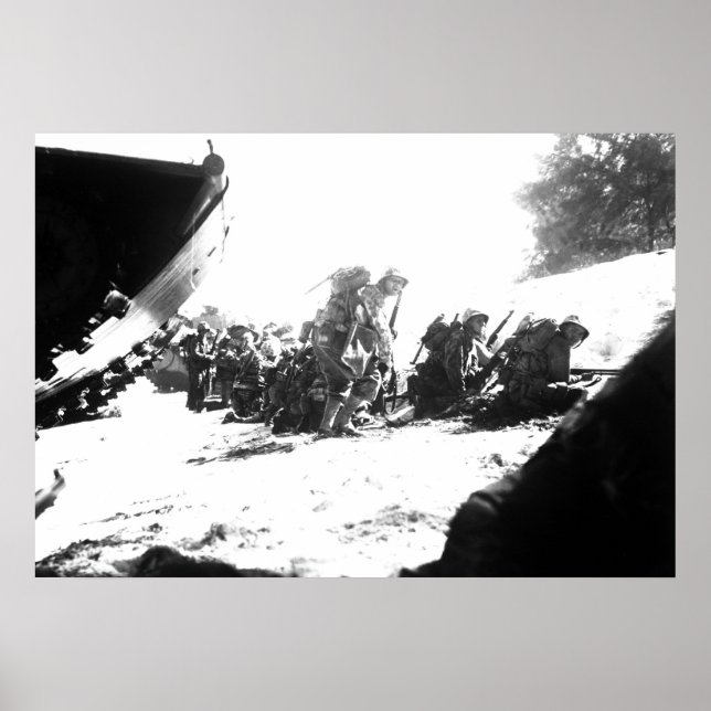 Saipan Assault Poster (Front)