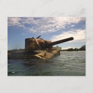 Saipan Past & Present Postcard