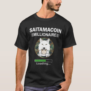 Saitama Coin The Millionaire Loading Token Coin Sa T-Shirt