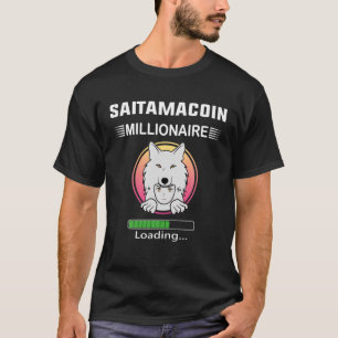 Saitama Coin The Millionaire Loading Token Coin Sa T-Shirt