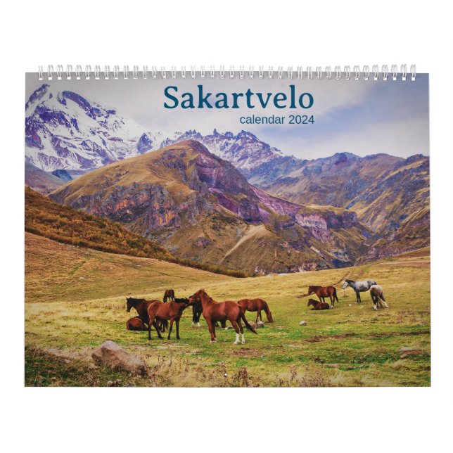 Sakartvelo Georgia Calendar (Cover)