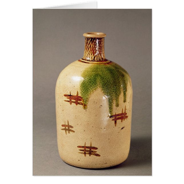 Sake bottle, from Oribe (Front)