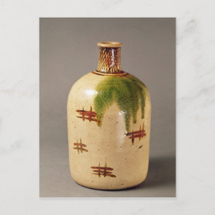 Sake bottle, from Oribe Postcard