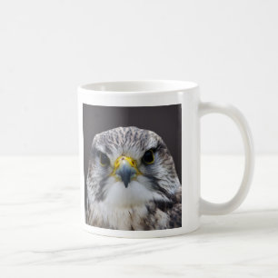 Saker falcon coffee mug