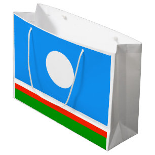 Sakha Flag Large Gift Bag