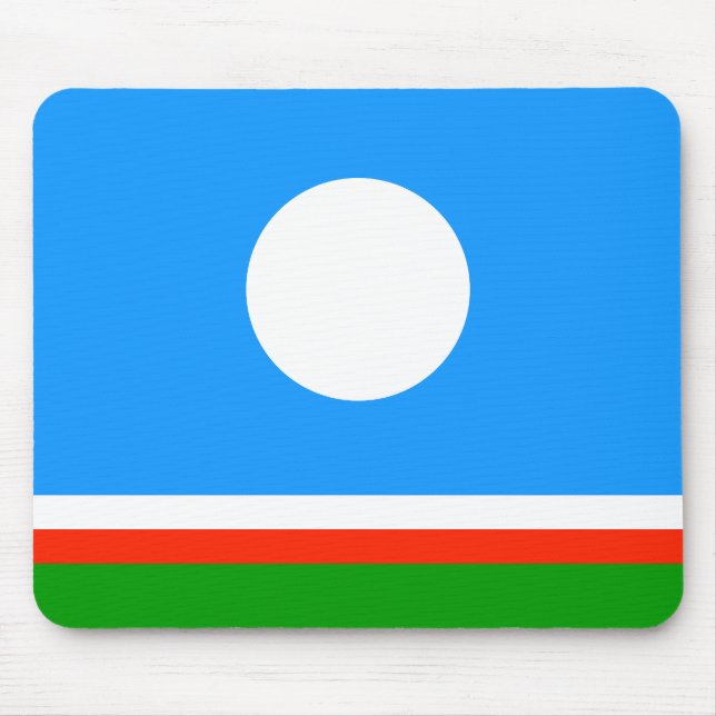 Sakha Flag Mouse Pad (Front)