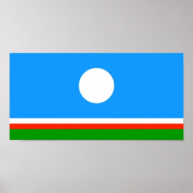 Sakha Flag Poster (Front)