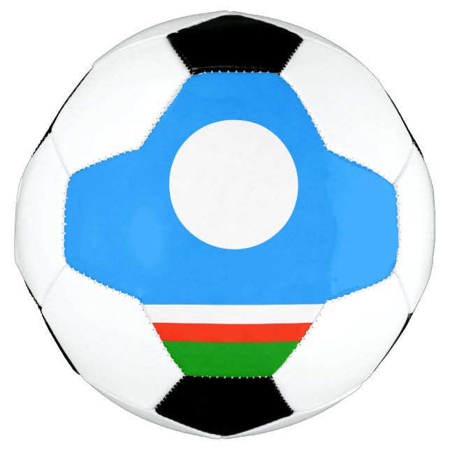 Sakha Flag Soccer Ball (Front)