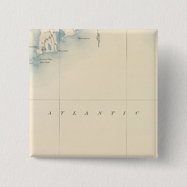 Sakonnet, Massachusetts 15 Cm Square Badge (Front)
