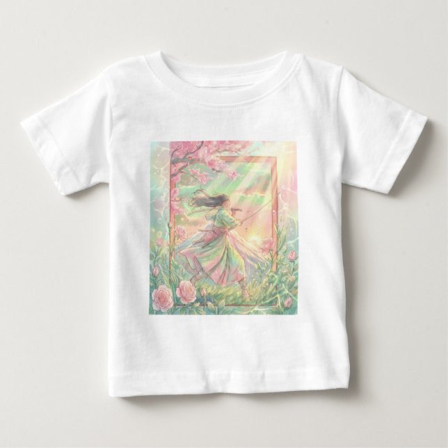 Sakura baby t-shirt (Front)