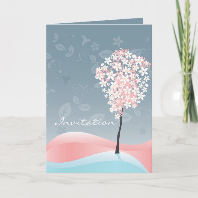 Sakura Blossom Greeting Card (Front)