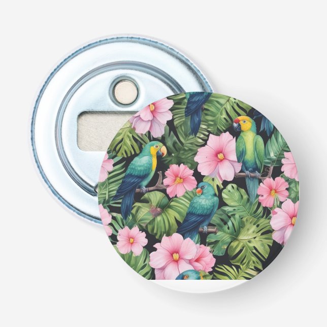 Sakura Blossom Pattern playing  Bottle Opener (Front)