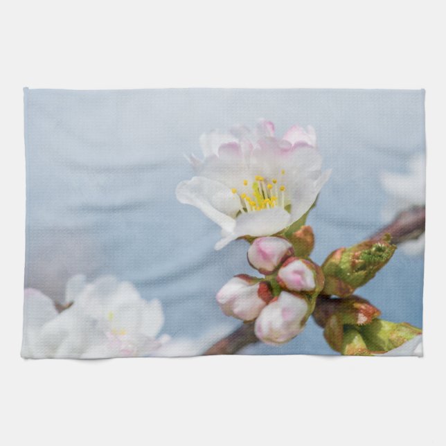 Sakura Blossom Tea Towel (Horizontal)