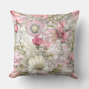 Sakura Blush Serenade Botanical Cushion